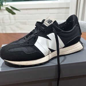 New Balance Black and White Athletic Sneakers